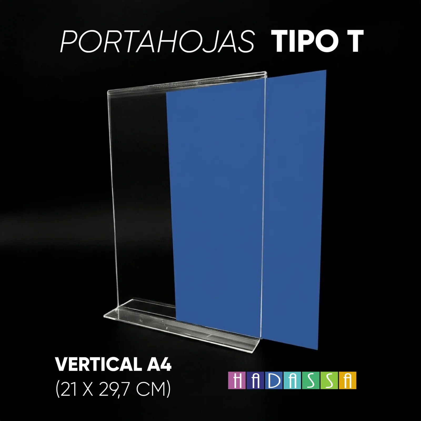 Portahojas tipo T A4