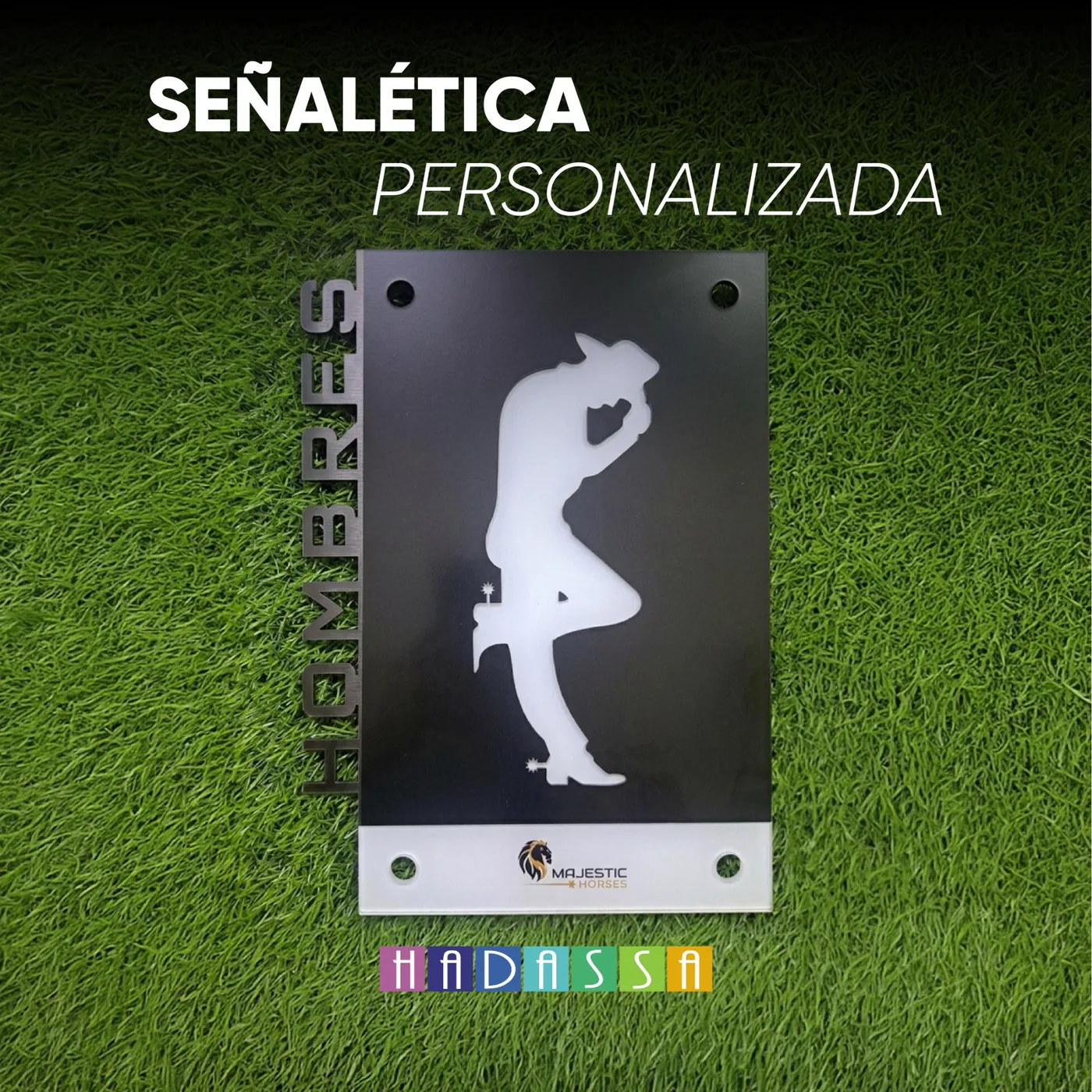 Señalética personalizada realizada por Hadassa