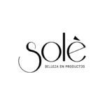 Logo de Solé Belleza en Productos, fondo blanco.