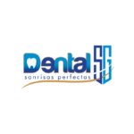 Logo de Dental SG Sonrisas Perfectas, fondo blanco.