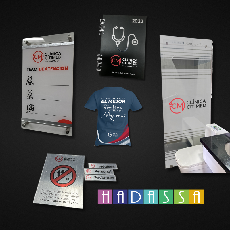 Nuestra tienda de productos Servicio de branding para Clínica Citimed