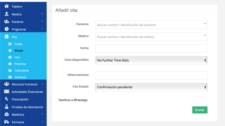 Sistema de Gestión Médica Personalizadle